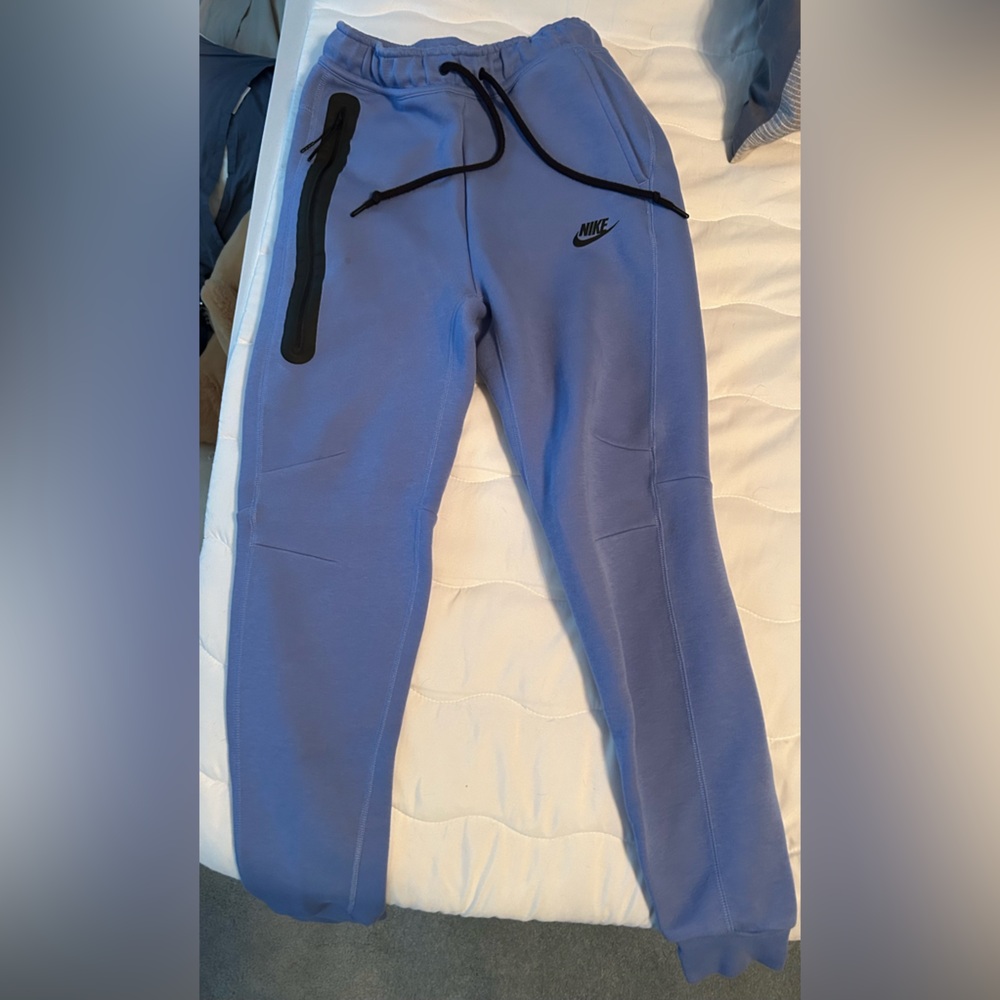 Nike Sportswear Tech Fleece polar blue Joggers Mens Size XS